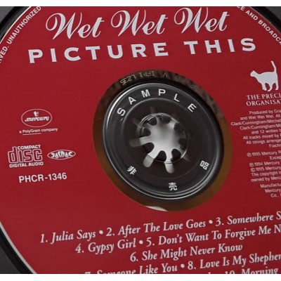 Wet Wet Wet - CD - JAP - Picture This - PROMO