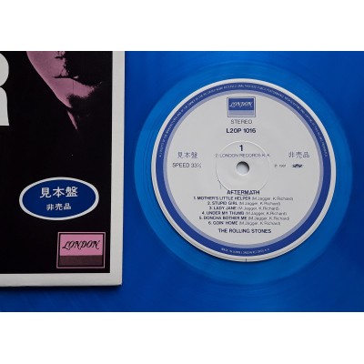 Rolling Stones - LP - JAP - After-Math - Blue Vinyl - PROMO