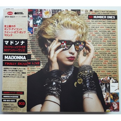Madonna - 3 CD - JAP - Finally Enough Love