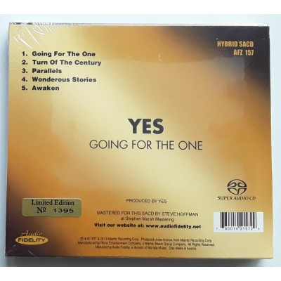 Yes - SACD - U.S.A.- Going For The One - SEALED