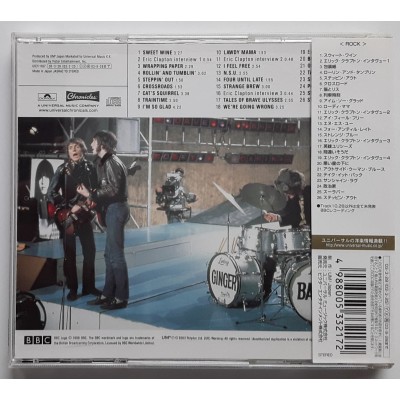 Cream - Clapton, Eric - CD - JAP - BBC Live