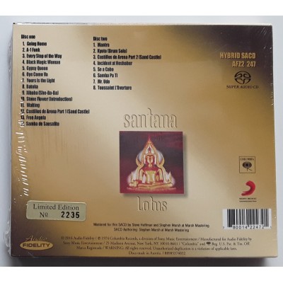 Santana - 2 SACD - U.S.A. - Lotus - SEALED