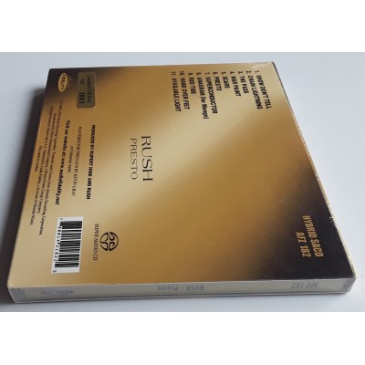 Rush - SACD - U.S.A. - Presto - SEALED