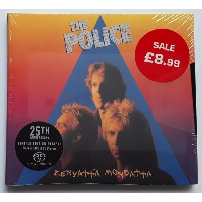 Police - SACD - EU - Zenyatta Mondatta - SEALED