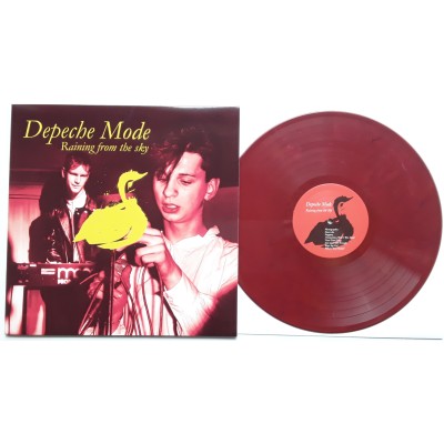 Depeche Mode - LP - Raining from The Sky + Poster - Red...