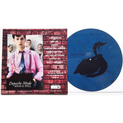 Depeche Mode - LP - Raining from The Sky + Poster - Blue Vinyl