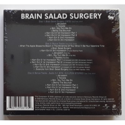 Emerson Lake & Palmer - 3 SACD - EU - Brain Salad Surgery - SEALED