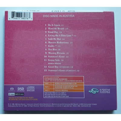 Kinks - SACD - U.S.A. - Word Of Mouth - SEALED