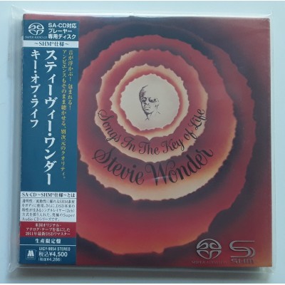Wonder, Stevie - SACD - JAP - Key Of Life - SEALED