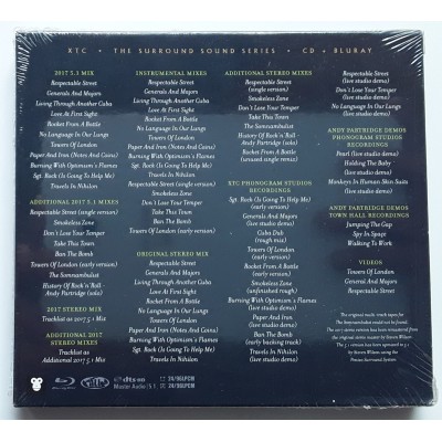 XTC - CD + Blue Ray - EU - Black Sea - SEALED