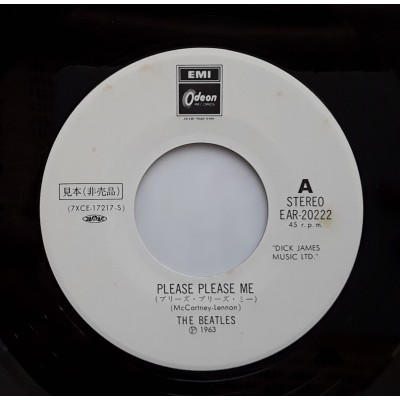 Beatles - 7" JAP - Please Please Me - WHITE LABE PROMO