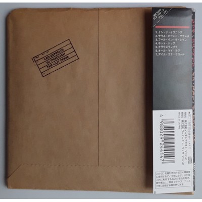 Led Zeppelin - CD - JAP - In Through The Out Door + Umschlagcover