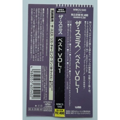 Smiths, The - CD - JAP - Best...Vol.1
