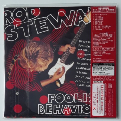 Stewart, Rod - CD - JAP - Foolish Behaviour - PROMO - SEALED