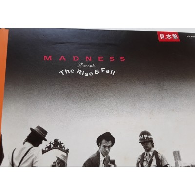 Madness - LP - JAP - Present The Rise & Fall - WHITE LABEL PROMO