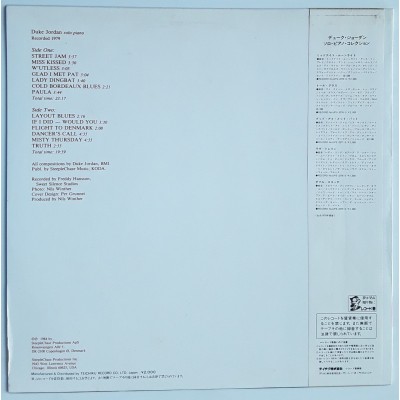 Jordan, Duke - LP - JAP - Glad I Met Pat - PROMO