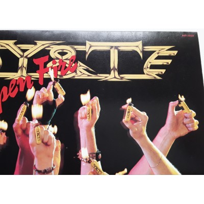Y & T - LP - JAP - Open Fire + PROMO