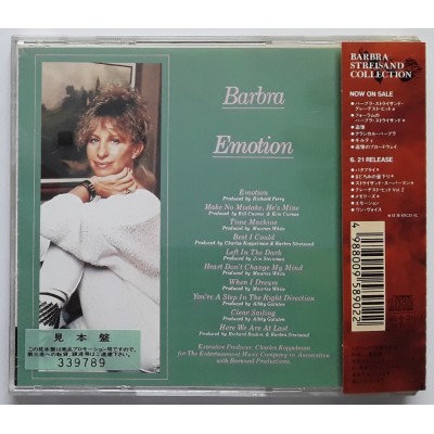 Streisand, Barbara - CD - JAP - Emotion - PROMO