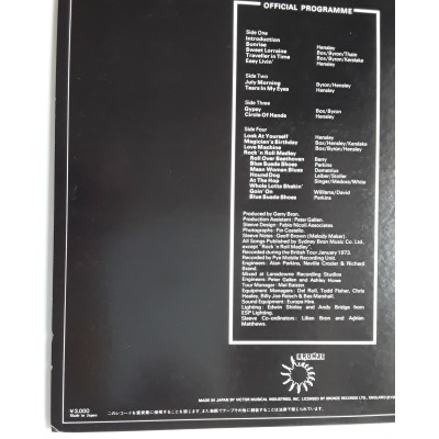 Uriah Heep - 2 LP - JAP - Live January 1973