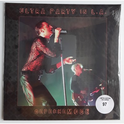 Depeche Mode - LP - Ultra Party In L.A. - Clear Vinyl