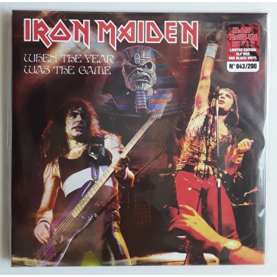 IRON MAIDEN - 5 LP BOX - When The Fear Was The Game - Red...