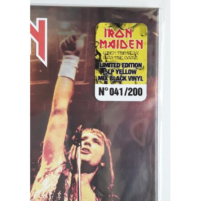 IRON MAIDEN - 5 LP BOX - When The Fear Was The Game - Yellow Mix Black Vinyl