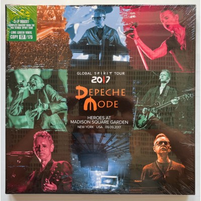 Depeche Mode - 3 LP BOX - Heroes At Madison Square Garden...