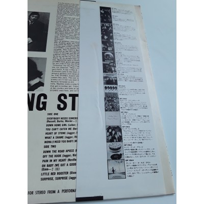 Rolling Stones - LP - JAP - The Rolling Stones,Now! + Poster