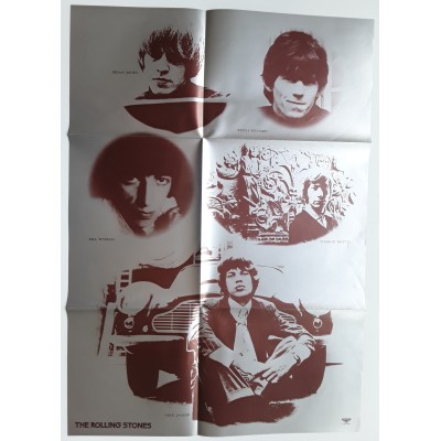 Rolling Stones - LP - JAP - The Rolling Stones,Now! + Poster