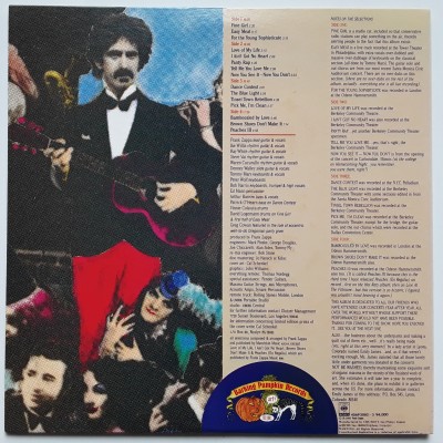 Zappa, Frank - 2 LP - JAP - Tinsel Town Rebellion - PROMO