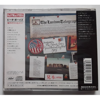 Beach Boys - CD - JAP - 69' Live In London - SEALED - PROMO