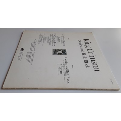 King Crimson - LP - JAP - Starless and Bible Black
