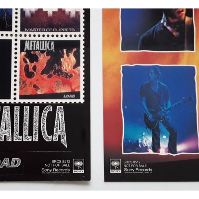 Metallica - CD - JAP - Reload + 2 Stickers