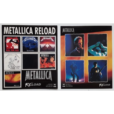 Metallica - CD - JAP - Reload + 2 Stickers