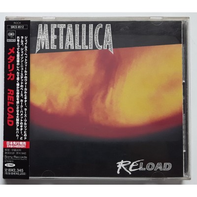 Metallica - CD - JAP - Reload + 2 Stickers