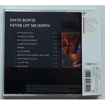 Bowie, David - CD - JAP - Never Let Me Down