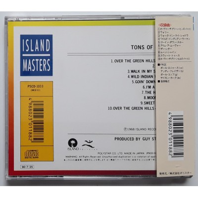 Free - CD - JAP - Tons Of Sobs