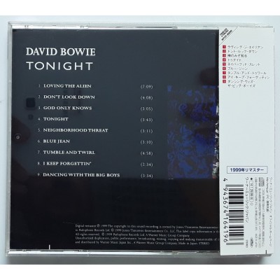 Bowie, David - CD - JAP - Tonight