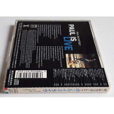 McCartney, Paul - CD - JAP - Paul Is Live