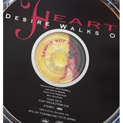Heart - CD - JAP - Desire Walks On - PROMO