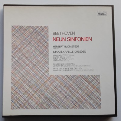Beethoven - 9 LP - BOX - JAP - Neun Sinfonien - ETERNA