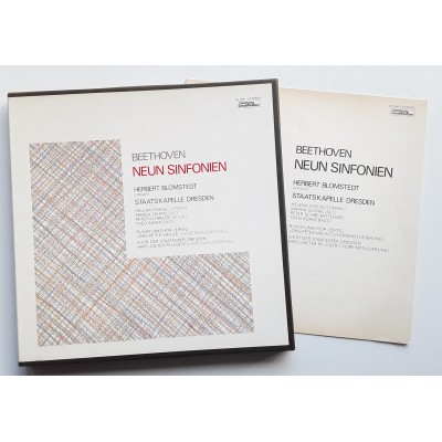 Beethoven - 9 LP - BOX - JAP - Neun Sinfonien - ETERNA