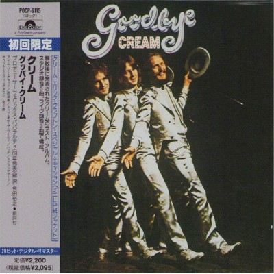 Cream - CD - JAP - Goodbye Cream - PROMO - SEALED