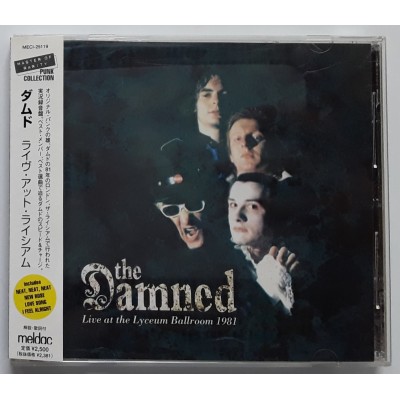 The Damned  - CD - JAP - Live At The Lyceum Ballroom 1981...