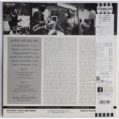 Jefferson, Ron - LP - JAP - Love Lifted Me