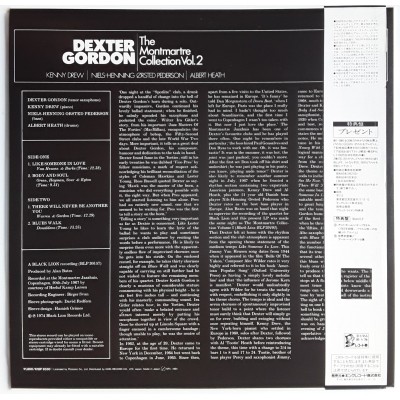 Gordon, Dexter - LP - JAP - The Montmartre Collection Vol.2