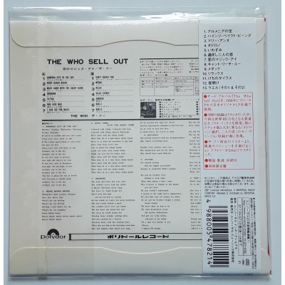 Who, The - CD - JAP - Sell Out - SEALED