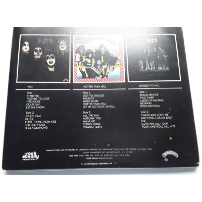 Kiss - 3 LP - JAP - The Originals
