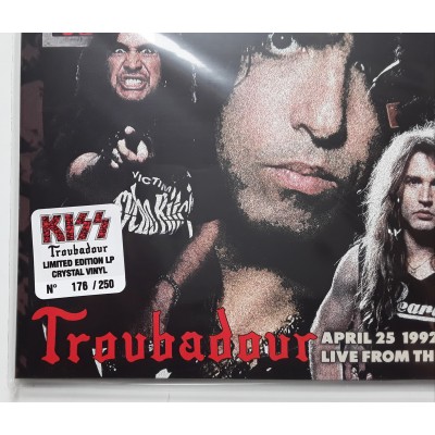 KISS - LP - Troubadour - Crystal Vinyl