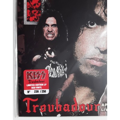 KISS - LP - Troubadour - Red Vinyl